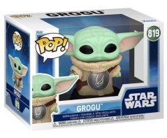 Funko Pop! Star Wars – The Mandalorian & Grogu: Grogu with Crest #819