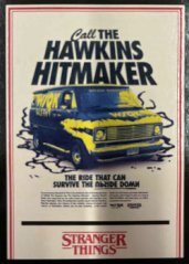 Stranger Things karta – Call The Hawkins Hitmaker