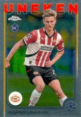 JESPER UNEKEN 2024-25 Topps Chrome UEFA Club Competitions