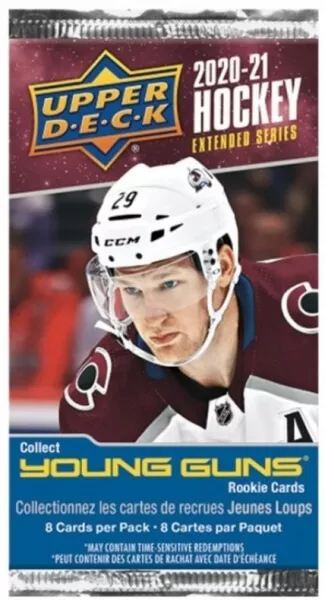 2020-21 Upper Deck Extended Series Hockey Retail Balíček
