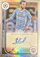 BERNARDO SILVA 2023-24 Topps Merlin Uefa Club Competitions Auto