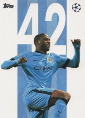 YAYA TOURE 2025-26 Topps UEFA Club Competitions Legendary Numbers