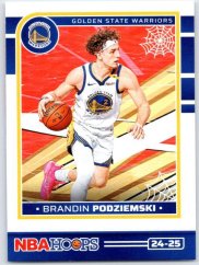 BRANDIN PODZIEMSKI 2024-25 Hoops Haunted Hoops