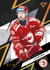 MARIAN ADÁMEK SportZoo ELH 2025/26 Play Off Moment Amber Gold 10/10