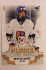 Matouš Jan Kucharčík 2024-25 LC Český Hokej Series 1 Hlinka Gretzky Cup
