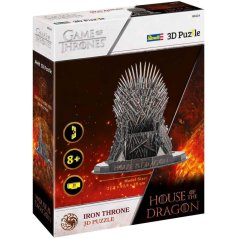 Detail „mečové“ textury Železného trůnu – 3D puzzle