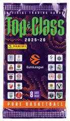 EUROLEAGUE Panini Top Class 2026 – balíček karet