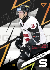 JAKUB KREJČÍK SportZoo ELH 2025/26 Play Off Moment Amber Gold 09/10