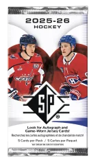 2025-26 Upper Deck SP Blaster Balíček