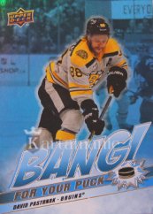 DAVID PASTRŇÁK 24-25 UD Series2 BANG FOR YOU PUCK
