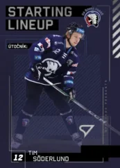 TIM SÖDERLUND 23-24 SportZoo Série2 Tipsport ELH Starting Line-Up