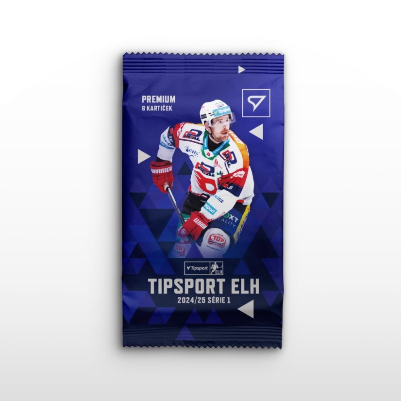 2024/25 SportZoo Tipsport ELH S1 Premium balíček – limitované retro‑karty, podpisy, píseňků a Game‑Jersey