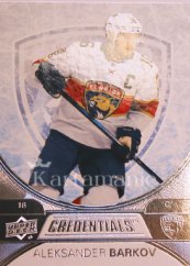 ALEXSANDER BARKOV 21-22 UD Credentials