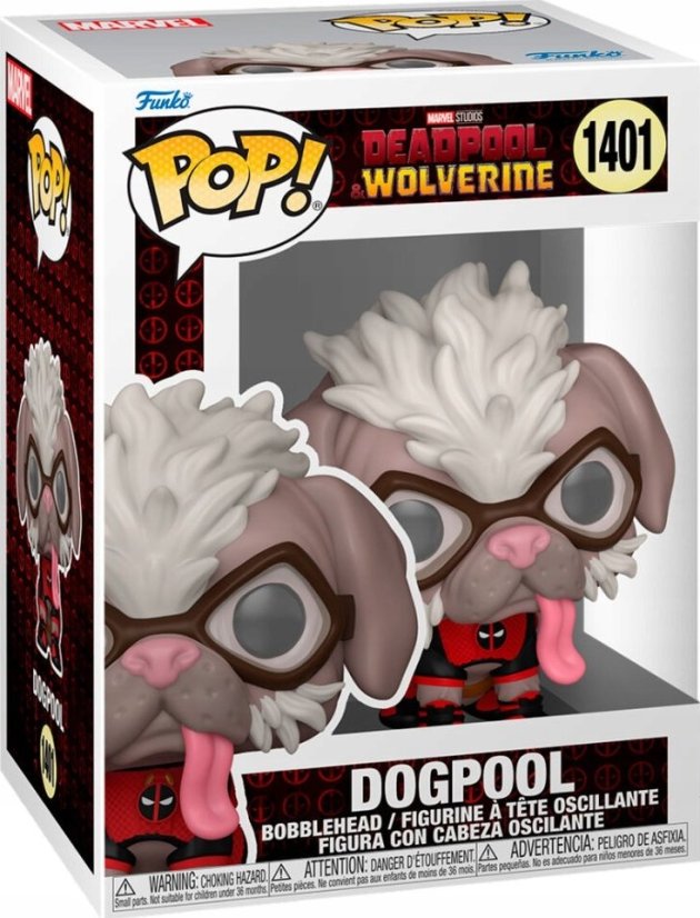 Funko POP! 1401 Deadpool & Wolverine - Dogpool Funko POP! 1401 Deadpool & Wolverine - Dogpool