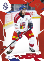 JAN RUTTA 2026 Hokejové Česko SportZoo Scarlet Red