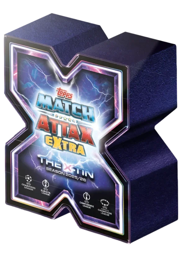 Topps Match Attax EXTRA 2025/26 The X Tin