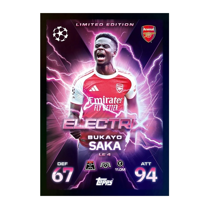 2025/26 Topps Match Attax EXTRA UEFA Club Competitions Mega Tin 3 BlitzBaller