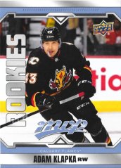 ADAM KLAPKA 2024-25 Upper Deck MVP Rookies