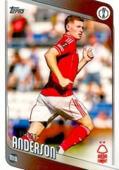 ELLIOT ANDERSON 2025-26 Topps UEFA Club Competitions