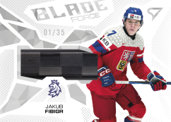 JAKUB FIBIGR  2026 Hokejové Česko SportZoo BLADE FORCE Iceberg Silver 16/35