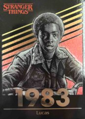 Stranger Things karta – Lucas 1983 FOIL