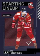 JIŘÍ ONDRUŠEK 23-24 SportZoo Série2 Tipsport ELH Starting Line-Up