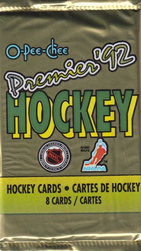 1991-92 O-Pee-Chee Premier - hobby balíček 1991-92 O-Pee-Chee Premier - hobby balíček