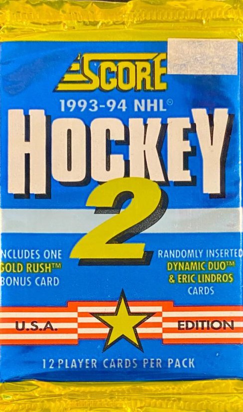 1993-94 Score U.S. Series 2 Hobby Balíček
