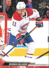 BRENDAN GALLAGHER 22-23 UD Hockey Serie1