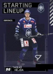 TADEÁŠ HEJDA 23-24 SportZoo Série2 Tipsport ELH Starting Line-Up