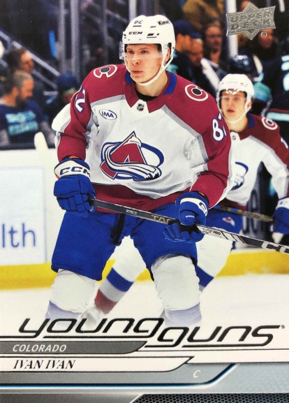 IVAN IVAN 24-25 UD Hockey Série2 Young Guns