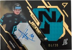 FILIP KOFFER SportZoo 2025-26 2.serie Game Jersey Gold Auto 04/30