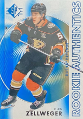 OLEN ZELLWEGER 2024-25 SP Rookie Authentic