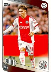 MIKA GODTS 2025-26 Topps UEFA Club Competitions