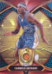 CARMELO ANTHONY 2024-25 Topps Chrome Ball of Duty Refractor Blue