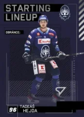 TADEÁŠ HEJDA 23-24 SportZoo Série2 Tipsport ELH Starting Line-Up