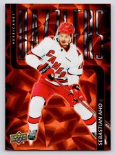 SEBASTIAN AHO 2025-26 Upper Deck - Dazzlers Red