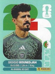BAGHDAD BOUNEDJAH 2026 Panini FIFA World Cup Stickers