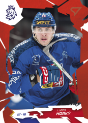 LUBOŠ HORKÝ 2026 Hokejové Česko SportZoo Scarlet Red