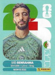 SA?D BENRAHMA 2026 Panini FIFA World Cup Stickers