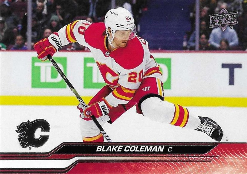 BLAKE COLEMAN 23-24 UD Hockey Extended