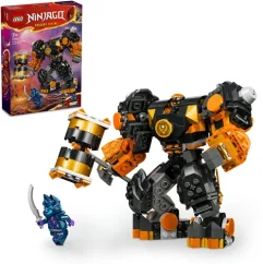 LEGO NINJAGO 71806 Coleův živelný zemský robot – akční ninja stavebnice