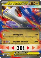 Pokémon Jumbo karta – Mega Latias ex