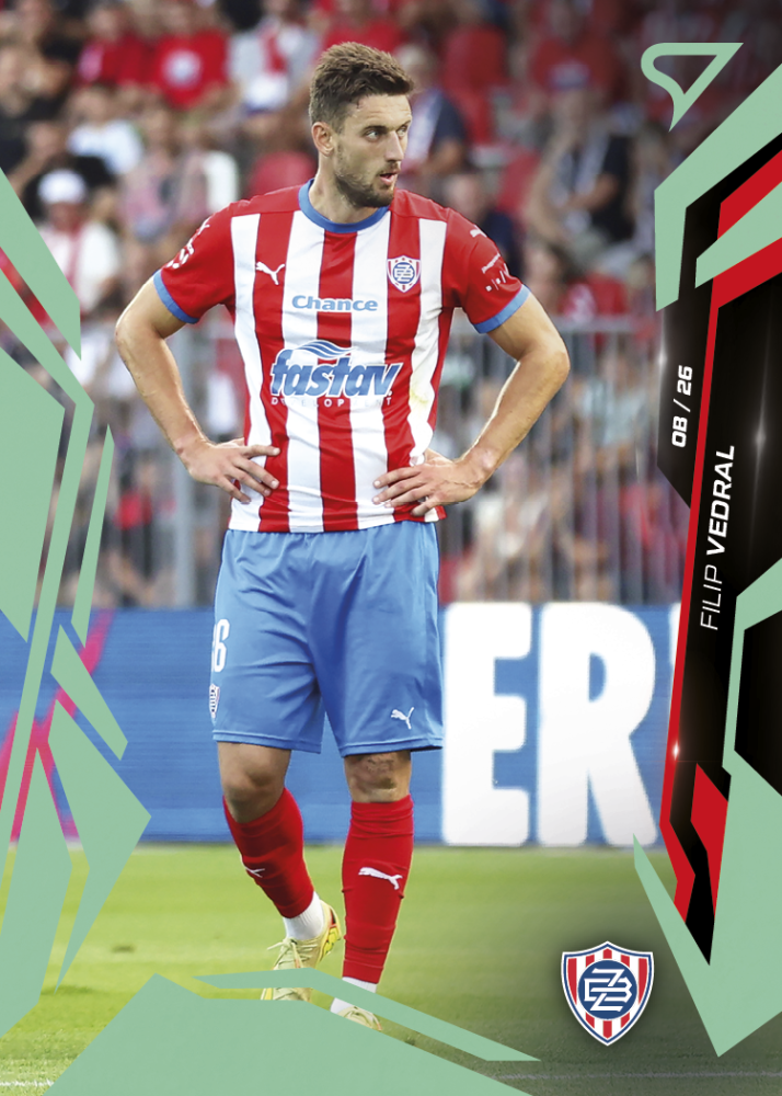 FILIP VEDRAL 2026-27 SportZoo Série 1 Chance liga Green