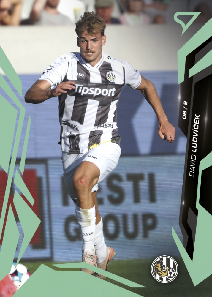 DAVID LUDVÍČEK 2026-27 SportZoo Série 1 Chance liga Green